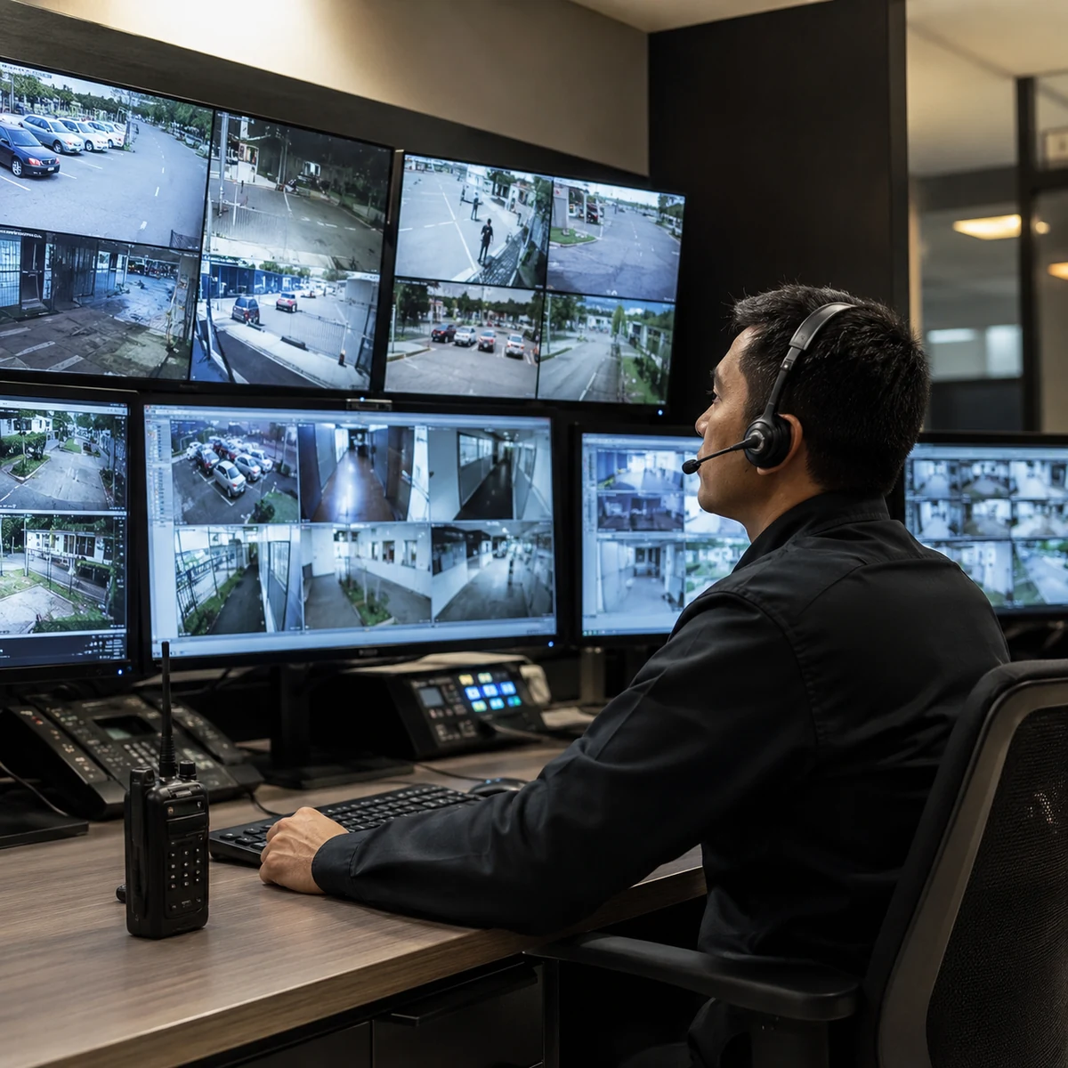 Central profissional de monitoramento 24 horas da EA Soluções